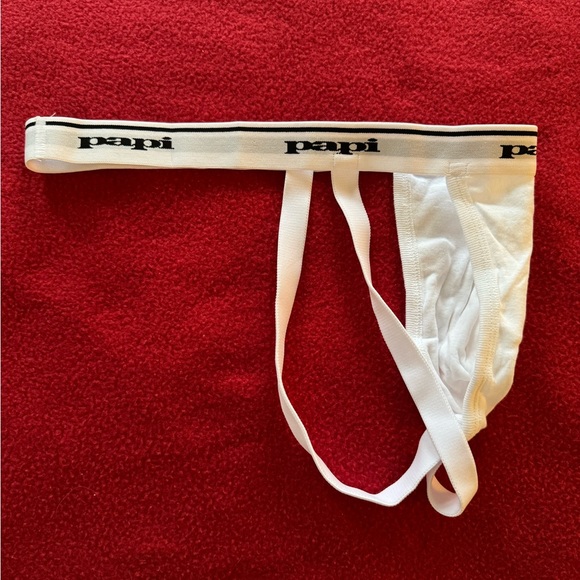 Papi Jockstrap with Black Logo (Medium) - Picture 3 of 5